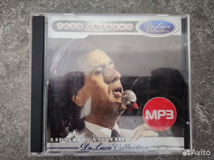 Cd mp3 диск Тото Кутуньо