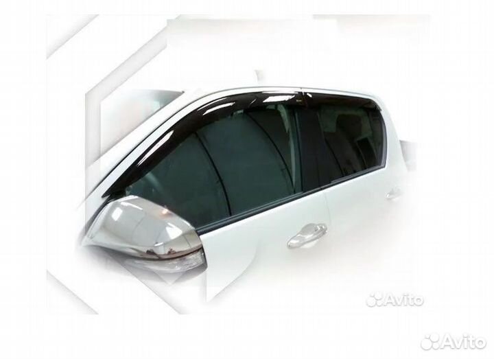 Дефлекторы боковых окон автомобиля (ветровики)