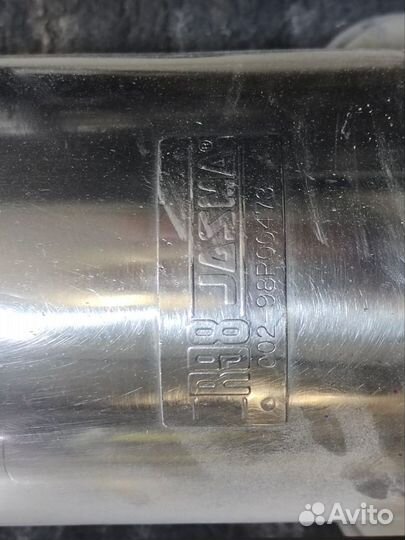 Глушитель банка прямоток