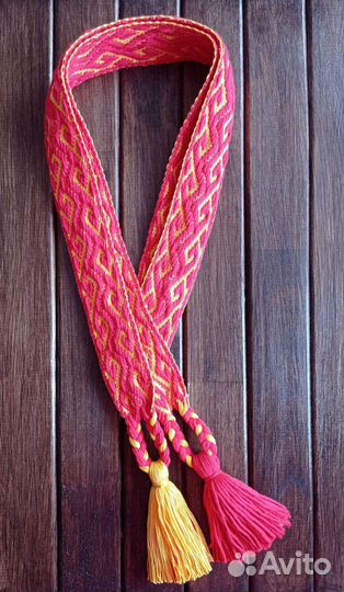 Тканный пояс 