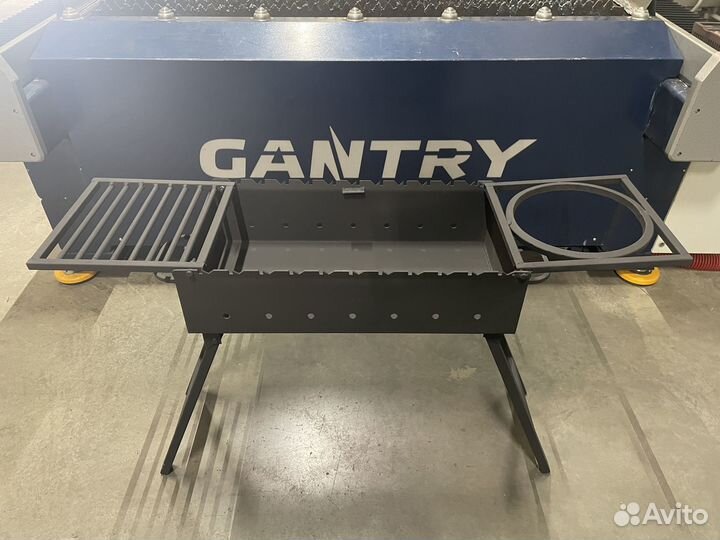 Мангал складной 3 мм с подказанником