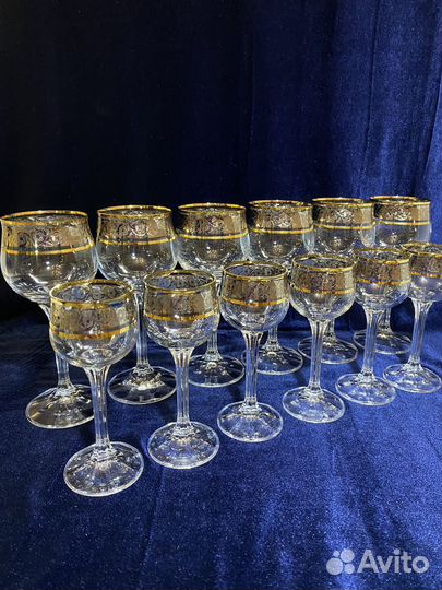 Бокалы Чехия Богемия