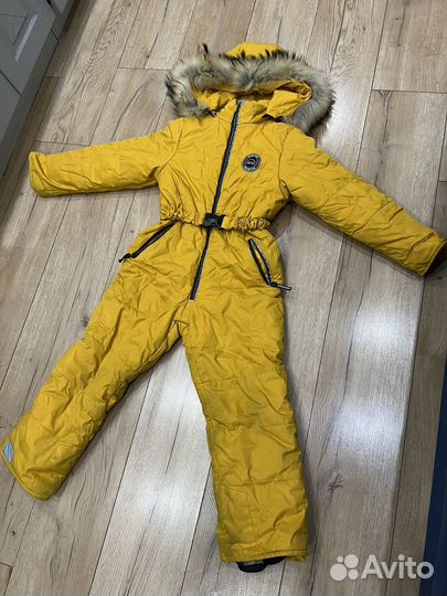 Зимний комбинезон для девочки 128 134