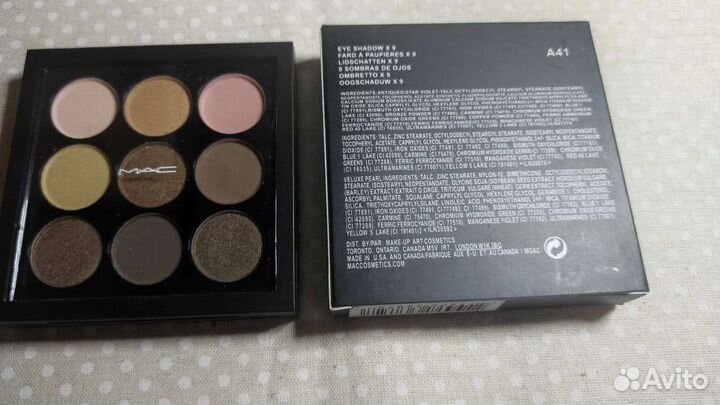 Тени для век MAC новые