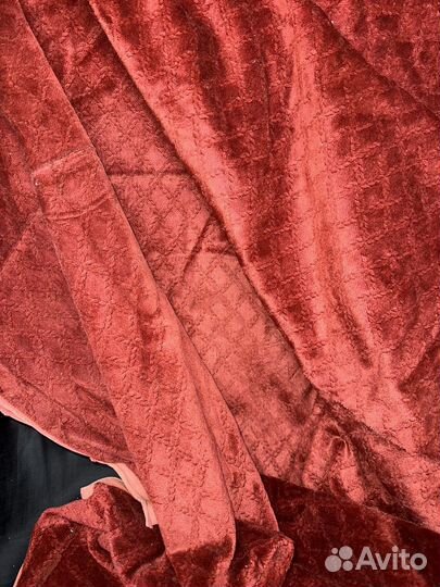 Ткань отрез бархат мебельный СССР 125х165 см