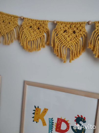 Гирлянда макраме