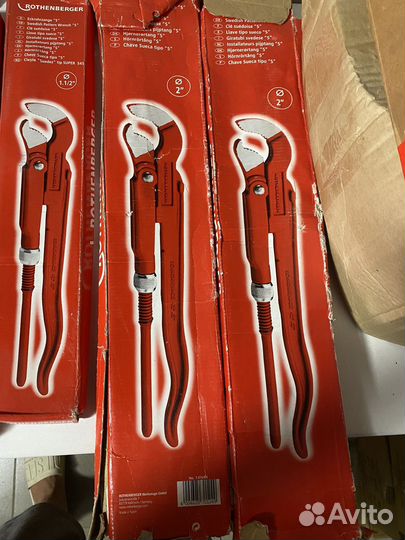 Газовый ключ Rothenberger s-образный