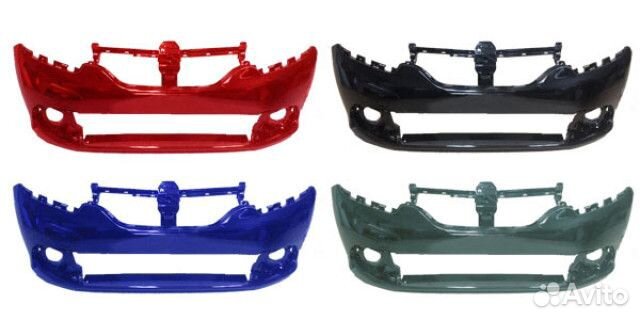 Бампер передний Renault Sandero с 14- в цвет