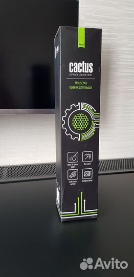 Коврик для мыши cactus Black 90х40 (cs-mp-pro01хxl