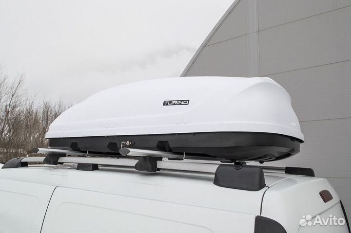 Автобокс Белый Turino 177 х 46 х 81 410 л