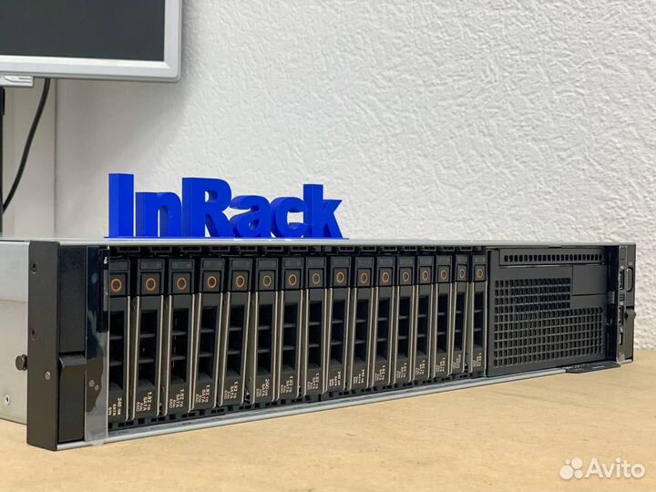 Сервер Dell R740 16SFF 2x Gold 6142 64GB