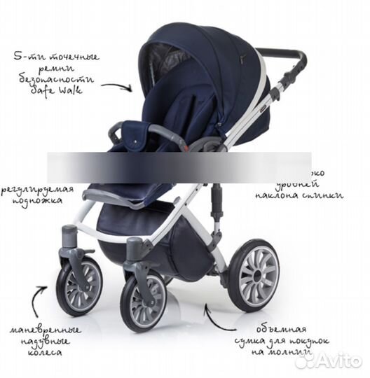 Коляска anex sport 3 в 1