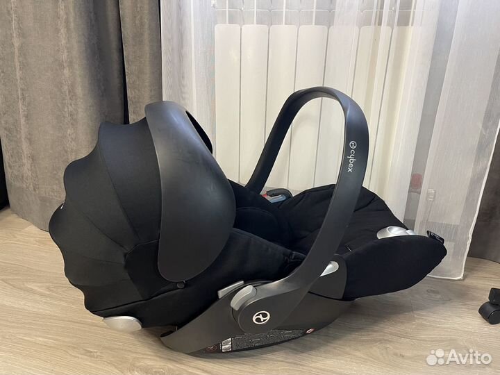 Автолюлька cybex cloud q черная