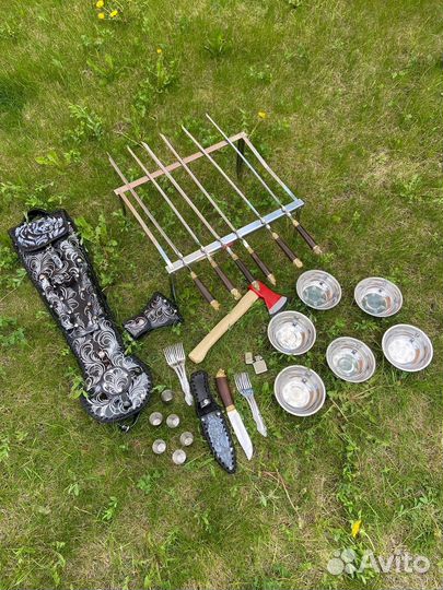 Подарочный набор шампуров «Стрелецкий»