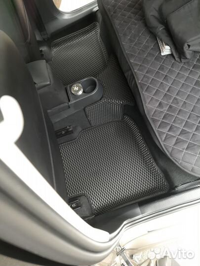 Эва авто коврики Рапид 1 с бортиками ева.eva 3d