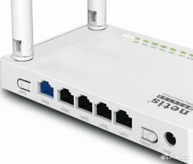 Wi-Fi роутер Netis WF2419E белый на 5 портов