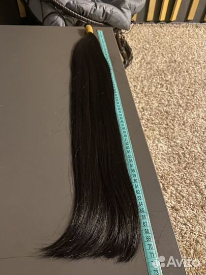 Волосы для наращивания 70см 1б
