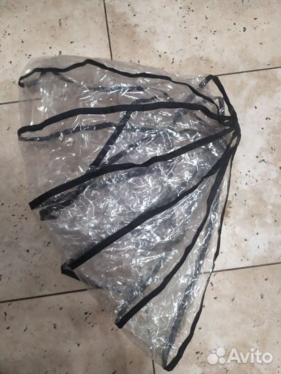 Дождевик на прогулочную коляску