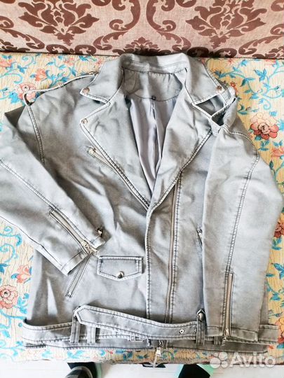 Куртка кожаная женская