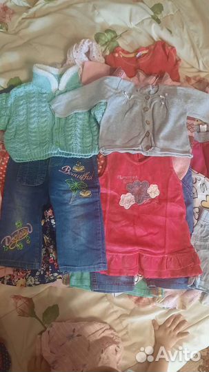 Детские вещи на девочку 74-92