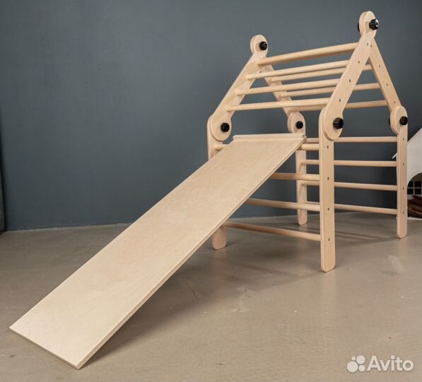 Трансформер Пиклера + детская горка/скалодром