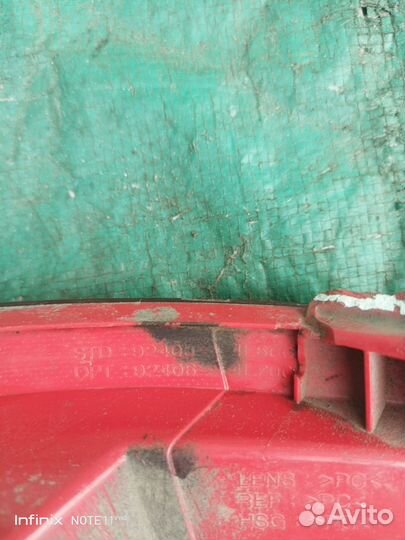 Фонарь в задний бампер прав Solaris 2014-2017