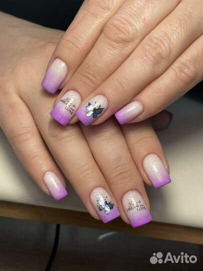 Маникюр/гель-лак/наращивание/укрепление