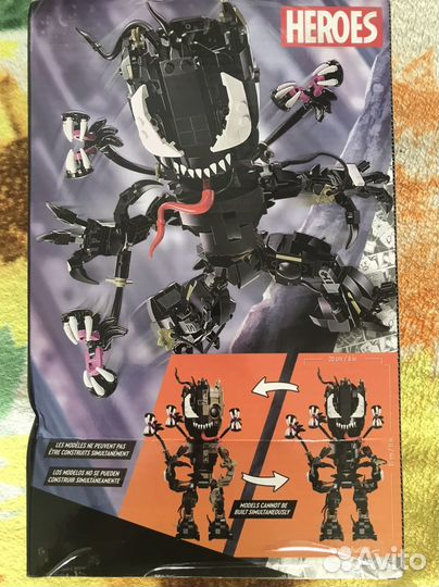 Конструктор лего фигурка веном-грут