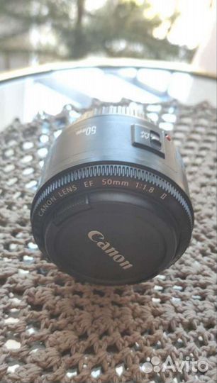 Объектив canon портретный EF-S 50 mm 1: 1,8 II