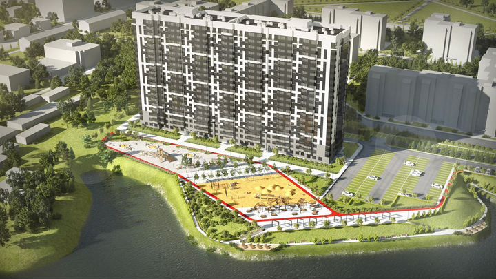 2-к. квартира, 70,5 м², 4/19 эт.