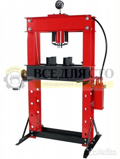 Пресс гидравлический ручной, 50 тонн
