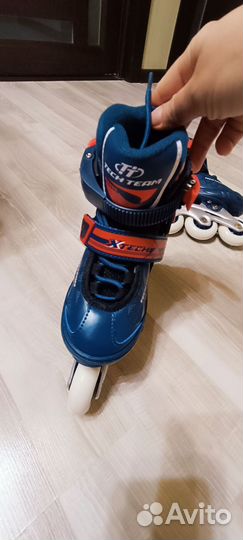 Роликовые коньки и защита