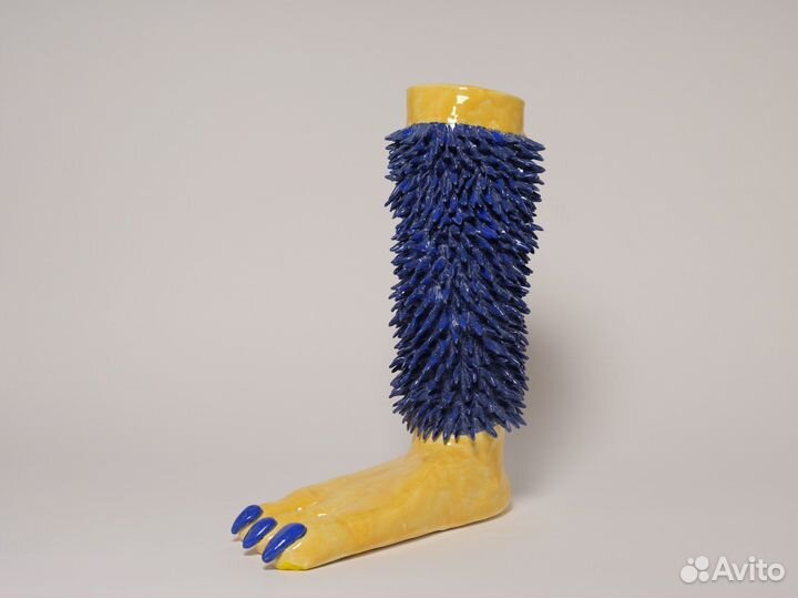 Керамическая ваза скульптура 