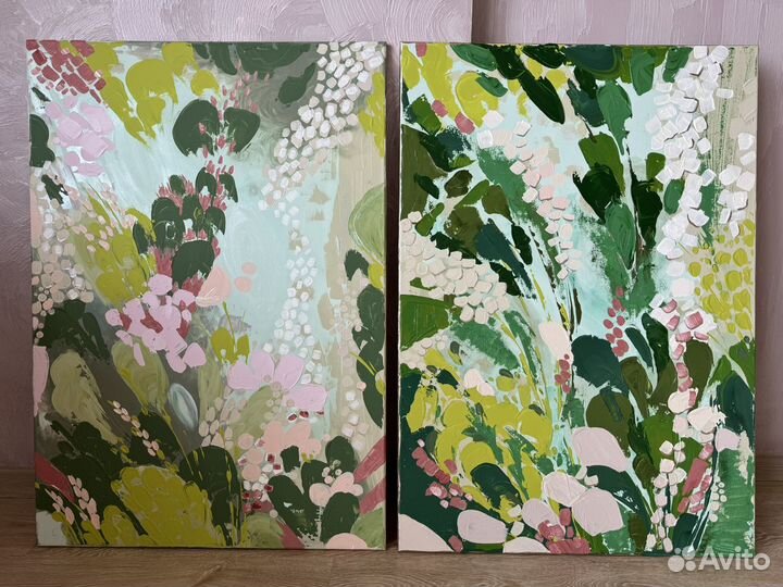 Интерьерная картина абстракция 