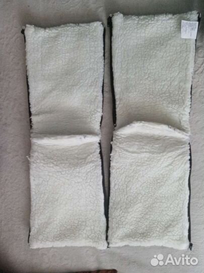 Муфта варежки на коляску, санки