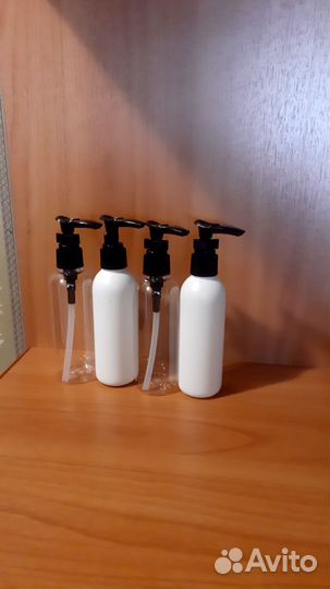 Флаконы с кремовым дозатором 100 мл