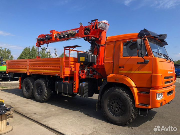 КАМАЗ 43118-3027-50 с КМУ, 2024
