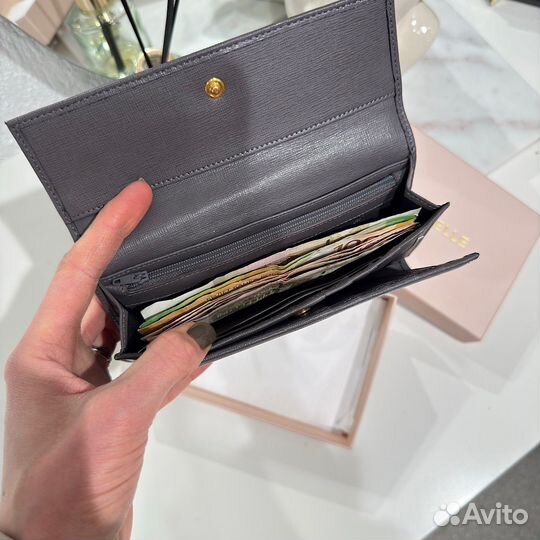Большой кошелек coccinelle сафьяно оригинал
