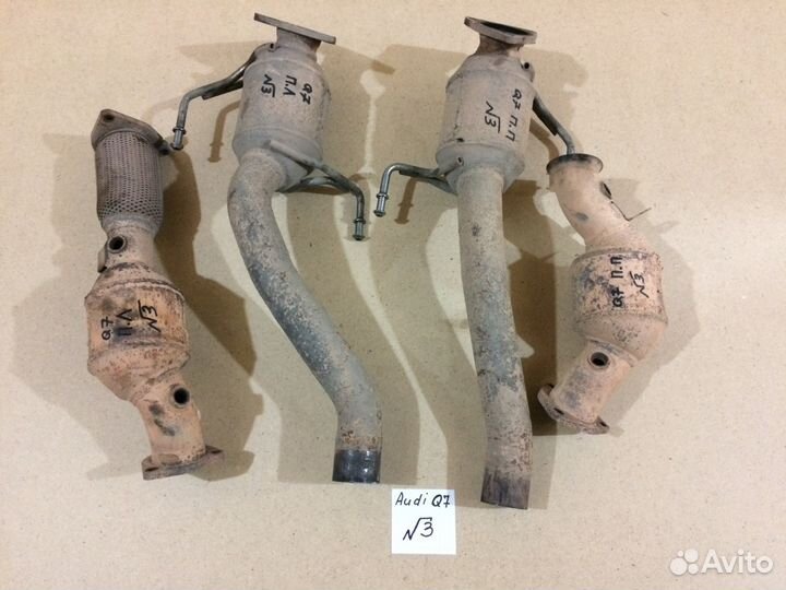 Глушитель audi Q7
