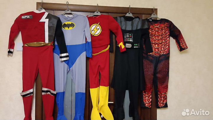 Новогодние костюмы супергероев