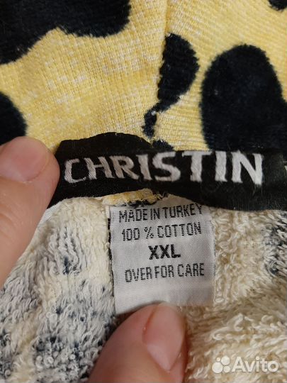 Халат б/у махровый женский хлопок 52-54