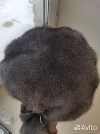 Шапка норковая женская