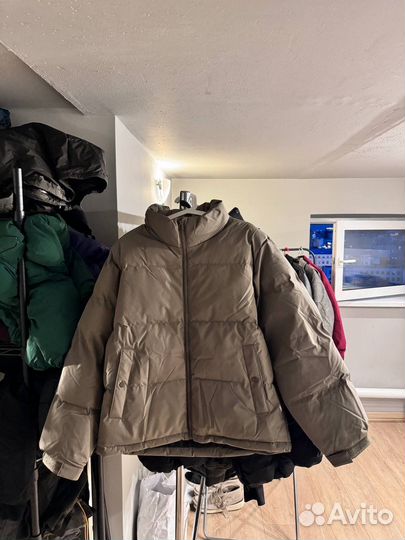 Пуховик Gu Blanc Beige Оригинал