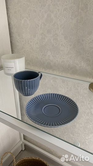 Чашка с блюдцем