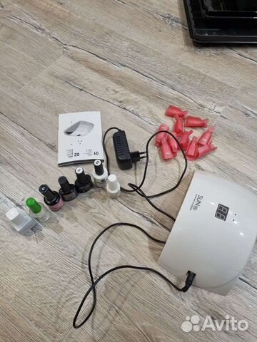 Набор для гель лака лампа для сушки витагель