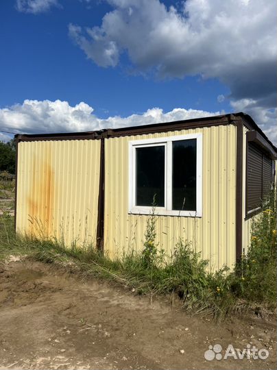 Вагончик для проживания бытовка двойная