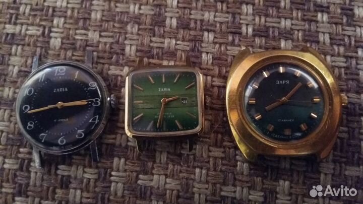 Часы наручные Заря. Секунда. Электроника.зимМосква