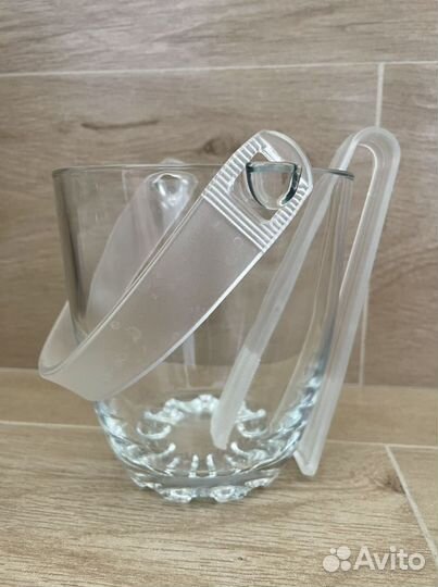 Ведерко для льда с щипцами IKEA