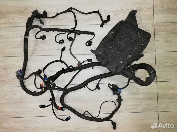 Коса двигателя D4204T с блоком управления Volvo