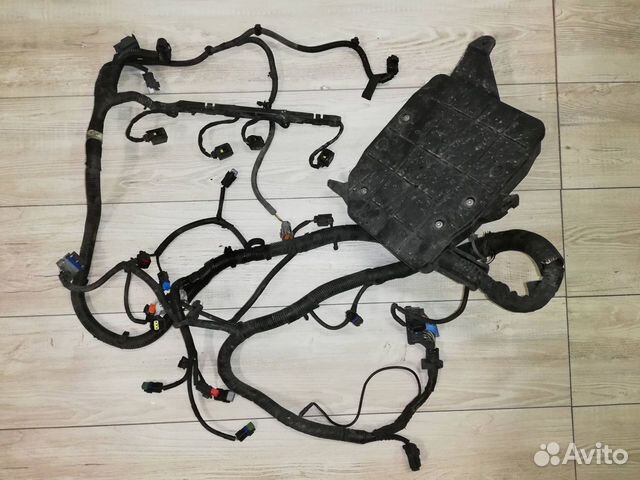 Коса двигателя D4204T с блоком управления Volvo